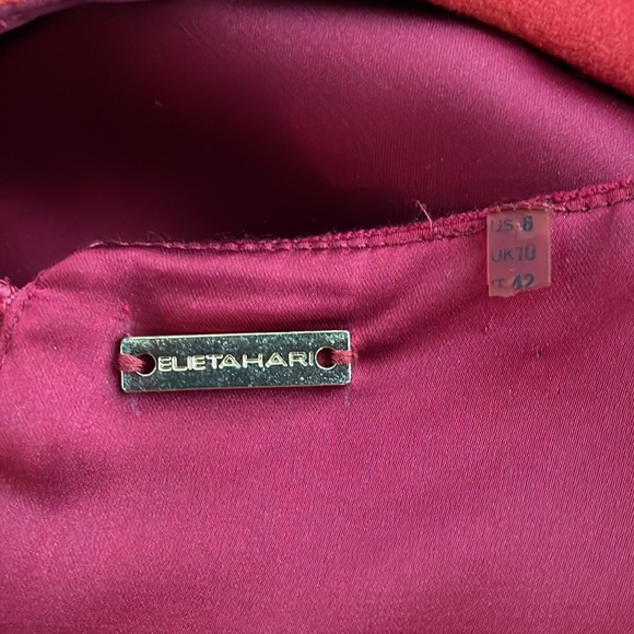 Classy Elie Tahari red wood dress - Picture 7 of 10